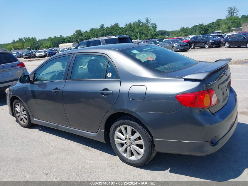 2T1BU40E79C185280 | 2009 TOYOTA COROLLA