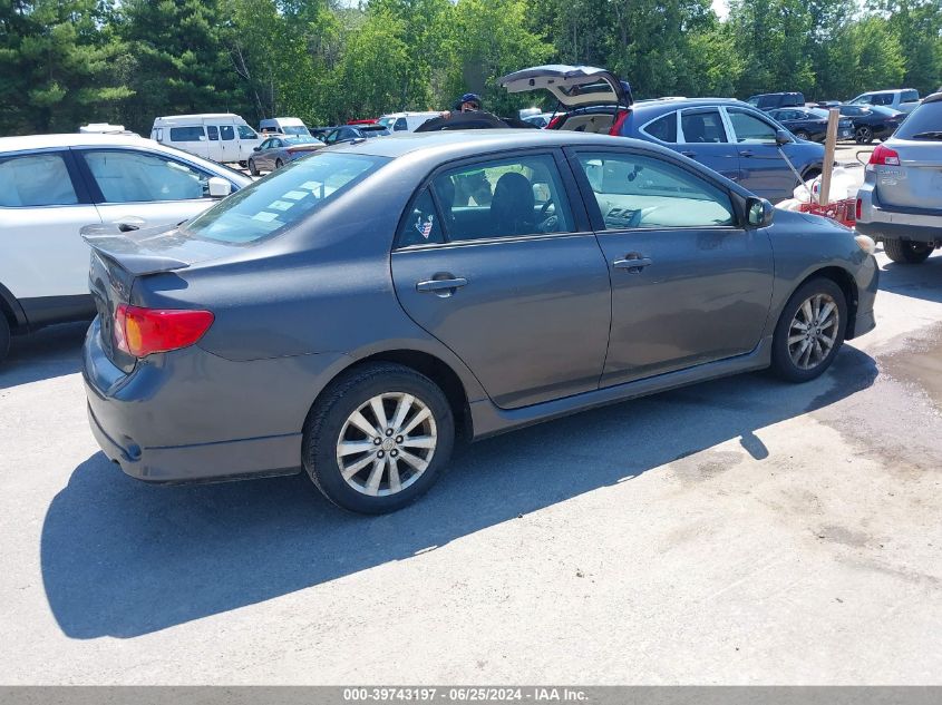 2T1BU40E79C185280 | 2009 TOYOTA COROLLA