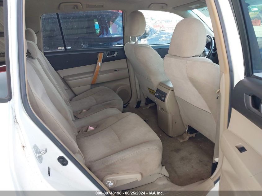 2008 Toyota Highlander Hybrid VIN: JTEEW41A882014680 Lot: 39743198