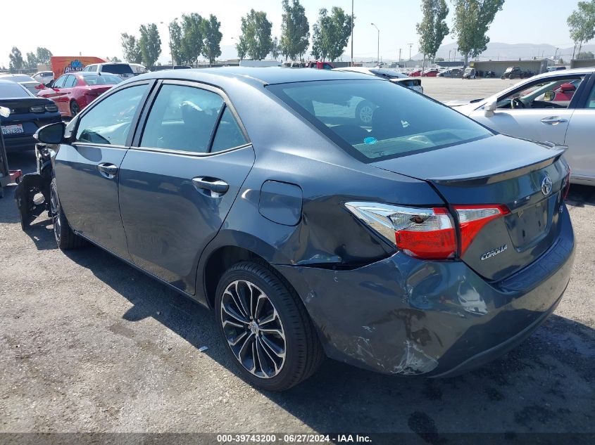 2015 TOYOTA COROLLA L/LE/LE PLS/PRM/S/S PLS - 5YFBURHE3FP266497