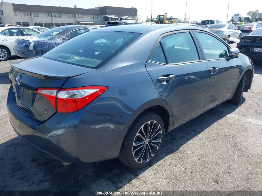 2015 Toyota Corolla L/Le/Le Pls/Prm/S/S Pls VIN: 5YFBURHE3FP266497 Lot: 39743200