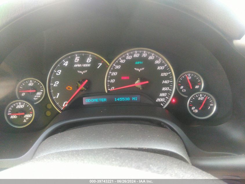 2007 Chevrolet Corvette VIN: 1G1YY26U375135061 Lot: 39743221