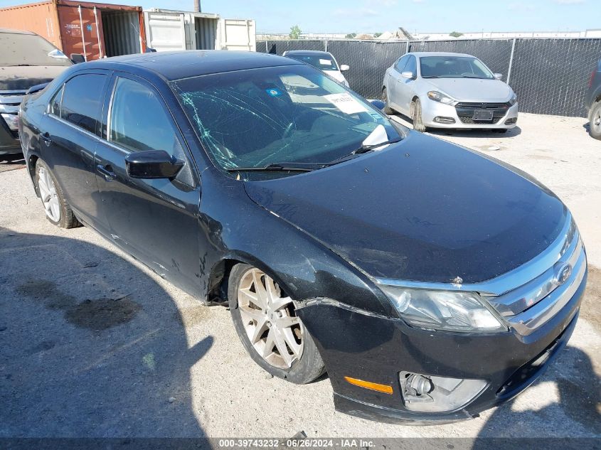 2012 Ford Fusion Sel VIN: 3FAHP0JA1CR309752 Lot: 39743232