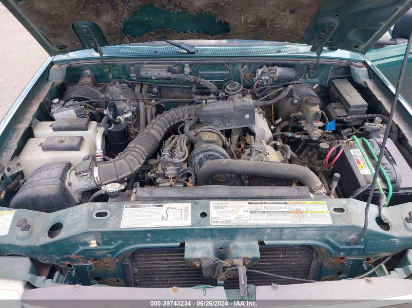 2000 Ford Ranger Xl/Xlt VIN: 1FTYR10C8YPA99517 Lot: 39743234