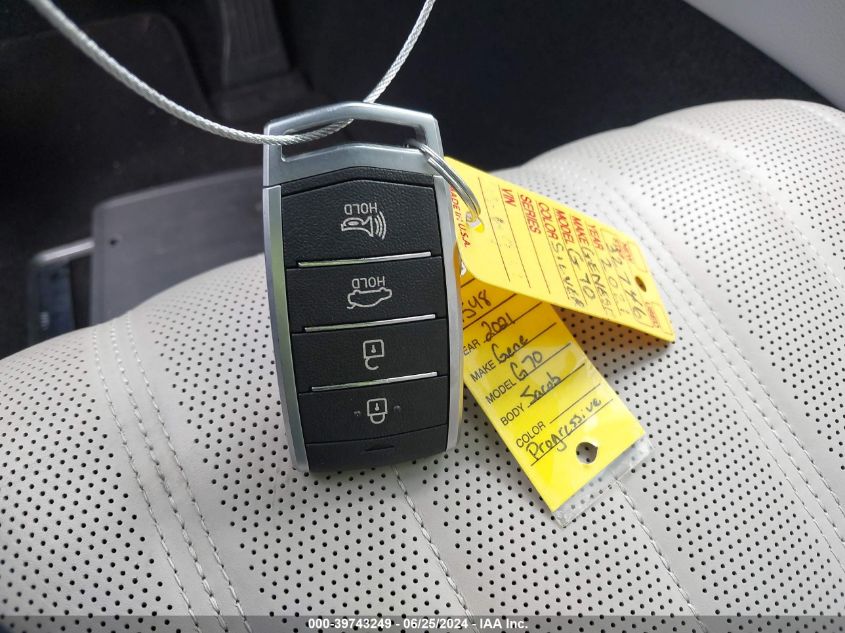2021 Genesis G70 2.0T Rwd VIN: KMTG44LA7MU066981 Lot: 39743249