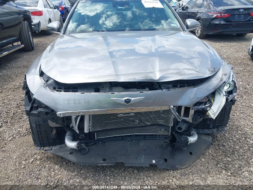 2021 Genesis G70 2.0T Rwd VIN: KMTG44LA7MU066981 Lot: 39743249