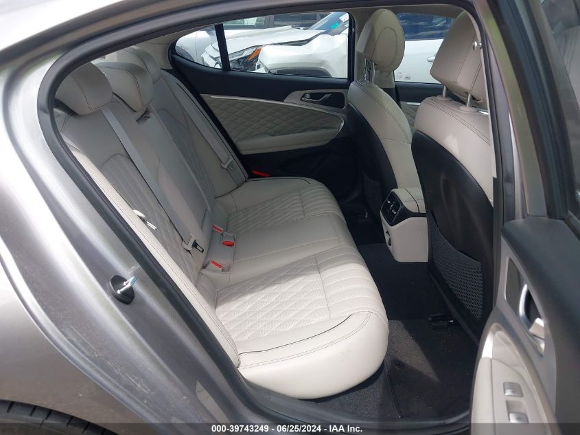 2021 Genesis G70 2.0T Rwd VIN: KMTG44LA7MU066981 Lot: 39743249