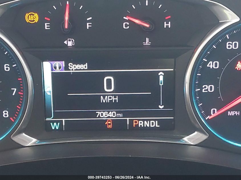 2018 Chevrolet Traverse Lt VIN: 1GNEVGKW7JJ114839 Lot: 39743253