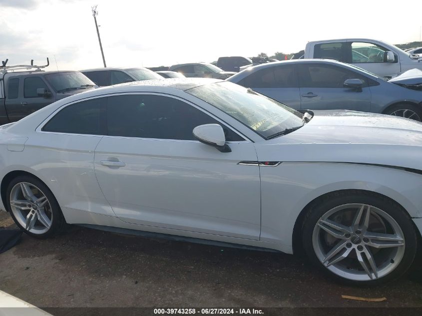 2018 Audi A5 Premium Plus S-Line VIN: WAUTNAF54JA010997 Lot: 39743258