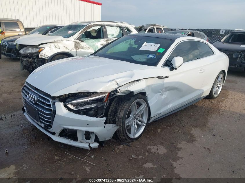 2018 Audi A5 Premium Plus S-Line VIN: WAUTNAF54JA010997 Lot: 39743258