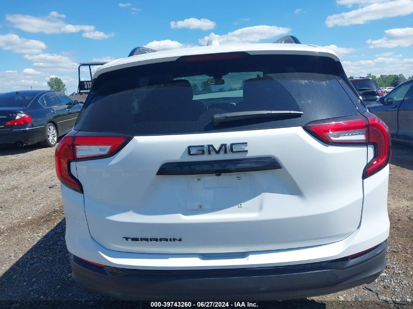 2022 GMC Terrain Fwd Sle VIN: 3GKALMEV0NL266785 Lot: 39743260