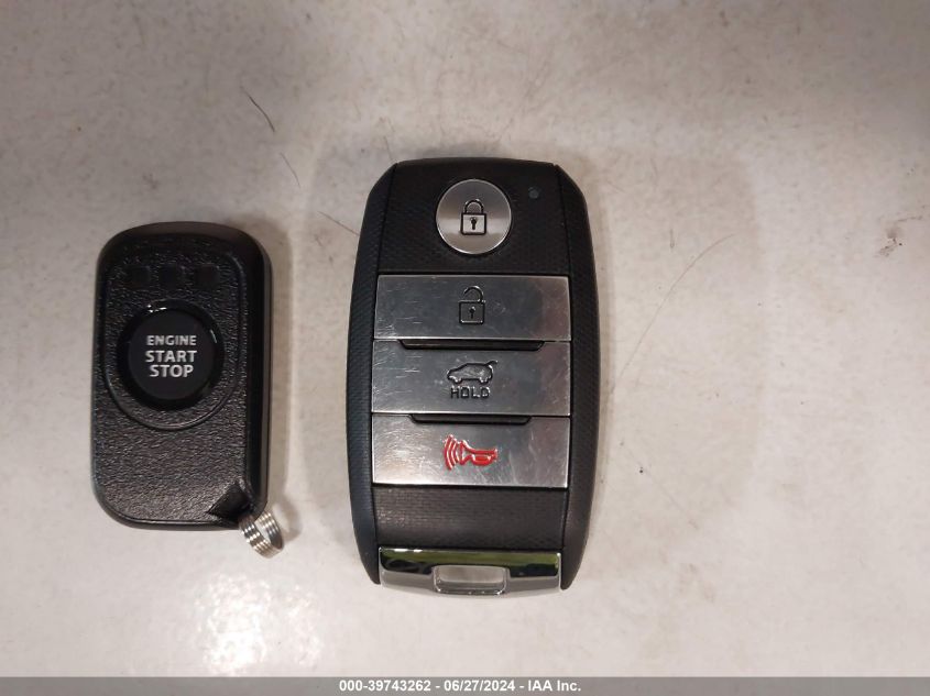 2019 Kia Sportage Ex VIN: KNDPNCAC9K7607518 Lot: 39743262