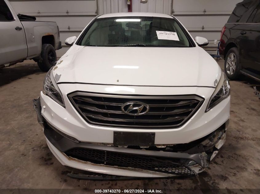 2016 Hyundai Sonata Sport/Limited VIN: 5NPE34AF0GH283911 Lot: 39743270