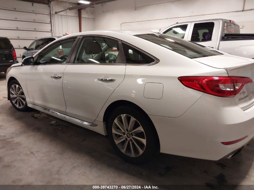 2016 Hyundai Sonata Sport/Limited VIN: 5NPE34AF0GH283911 Lot: 39743270