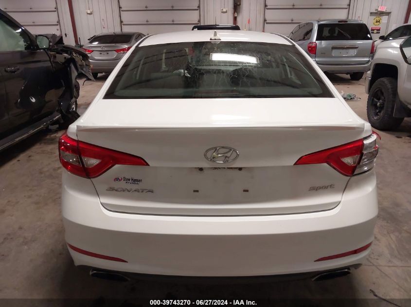 2016 Hyundai Sonata Sport/Limited VIN: 5NPE34AF0GH283911 Lot: 39743270