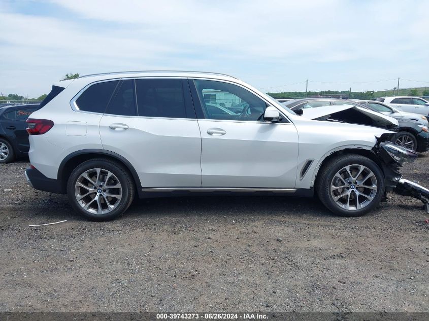 2021 BMW X5 xDrive40I VIN: 5UXCR6C09M9H73831 Lot: 39743273