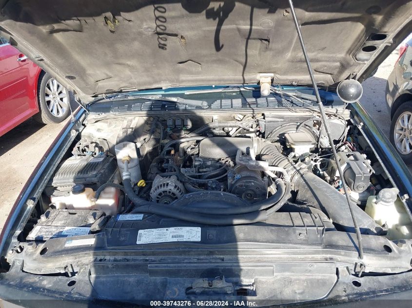 1997 GMC Jimmy Slt VIN: 1GKDT13W5V2511198 Lot: 39743276