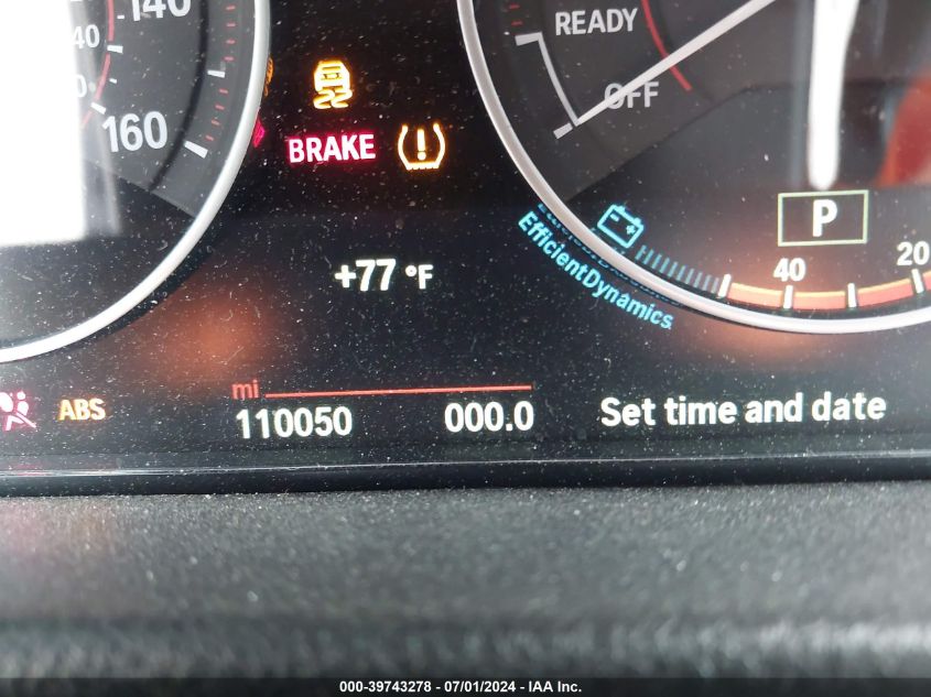 2015 BMW 335I xDrive VIN: WBA3B9G53FNR93726 Lot: 39743278