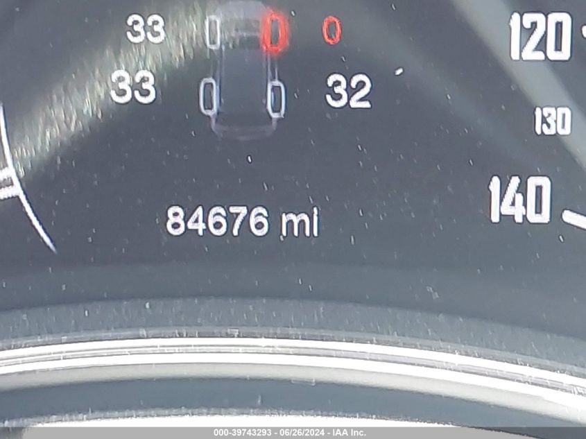 2017 Dodge Durango Sxt Rwd VIN: 1C4RDHAG6HC780652 Lot: 39743293