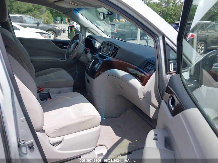 2016 Nissan Quest Platinum/S/Sl/Sv VIN: JN8AE2KPXG9150459 Lot: 39743300