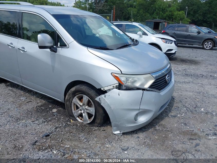 2016 Nissan Quest Platinum/S/Sl/Sv VIN: JN8AE2KPXG9150459 Lot: 39743300