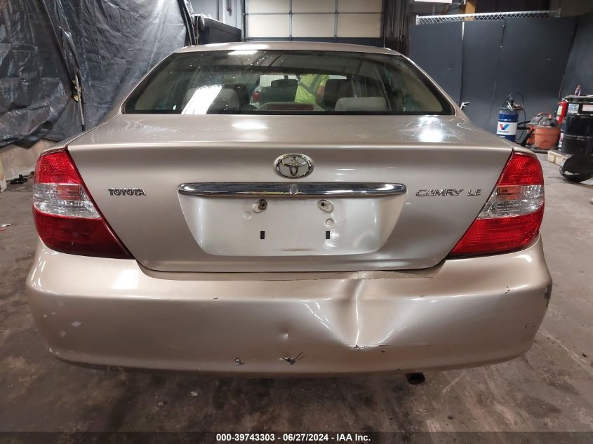 2003 Toyota Camry Le VIN: 4T1BE32K13U671132 Lot: 39743303