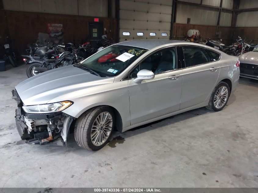 2016 FORD FUSION SE - 3FA6P0T91GR108868