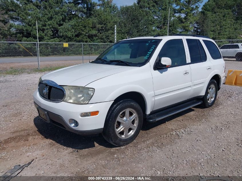 2005 Buick Rainier Cxl VIN: 5GAET13M752309821 Lot: 39743339