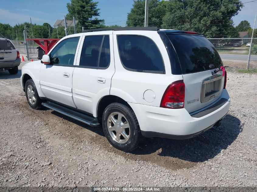 2005 Buick Rainier Cxl VIN: 5GAET13M752309821 Lot: 39743339