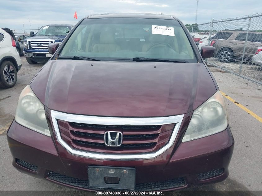 2010 Honda Odyssey Ex-L VIN: 5FNRL3H67AB021228 Lot: 39743338