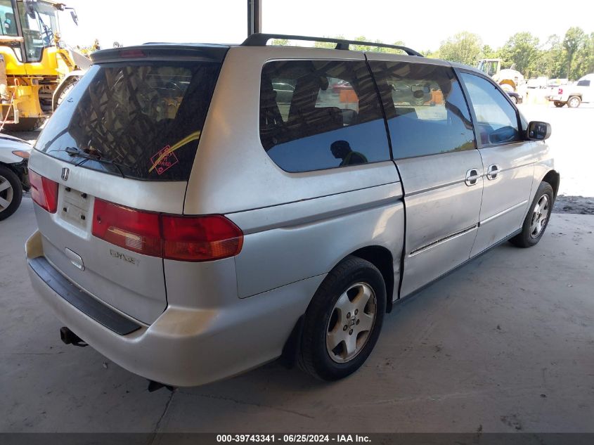 2001 Honda Odyssey Ex VIN: 2HKRL187X1H624348 Lot: 39743341