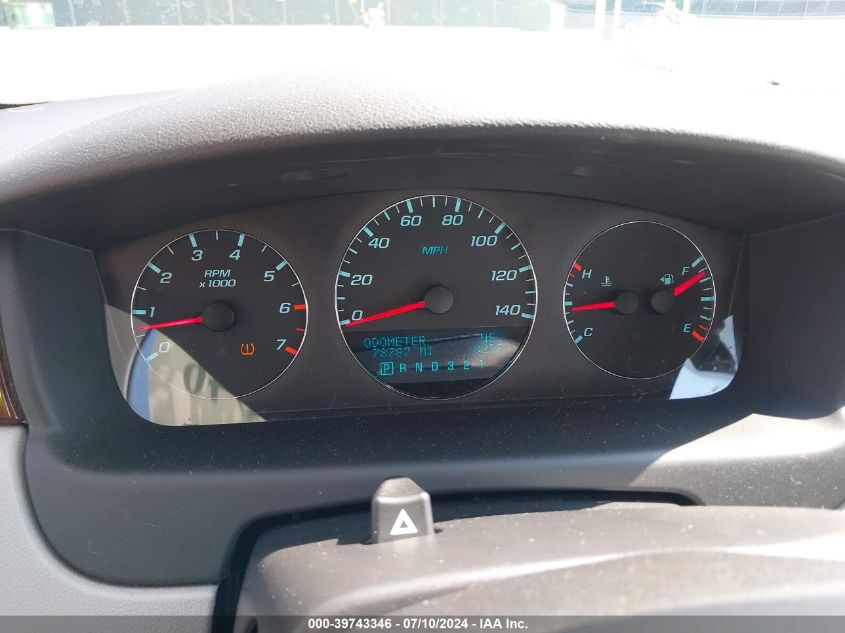 2011 Chevrolet Impala Lt VIN: 2G1WG5EK6B1273652 Lot: 39743346