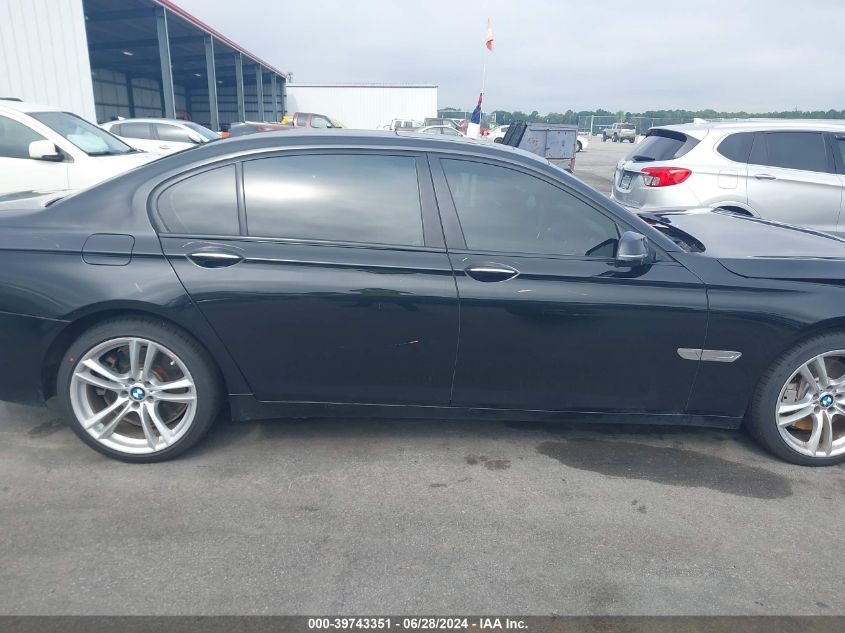2013 BMW 750Li Li VIN: WBAYE8C50DD132391 Lot: 39743351