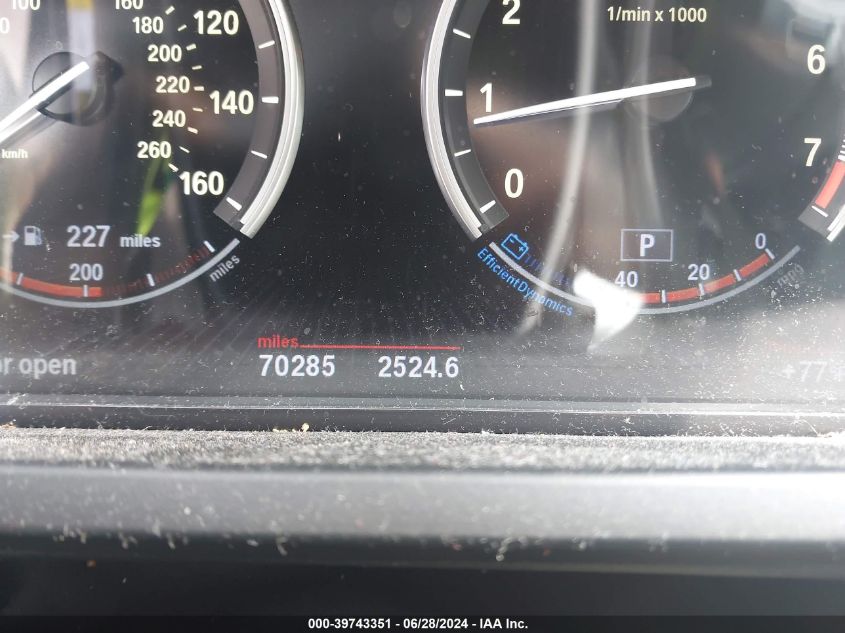 2013 BMW 750Li Li VIN: WBAYE8C50DD132391 Lot: 39743351