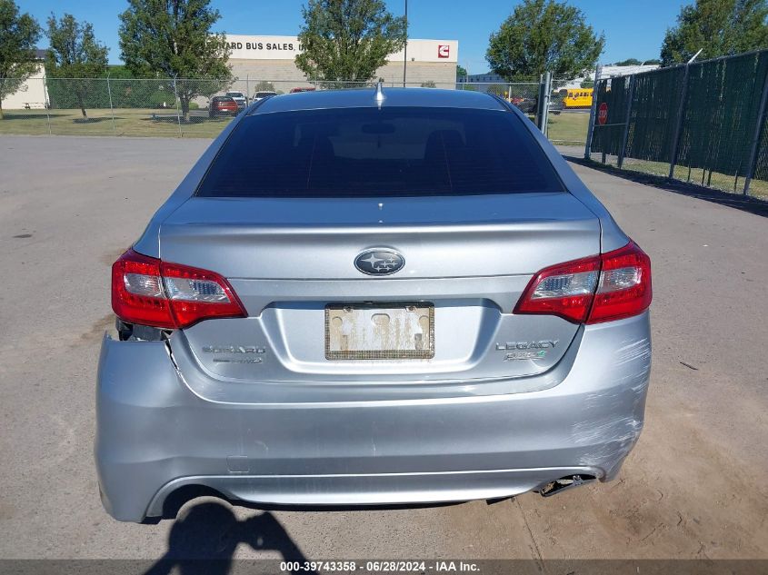 2017 Subaru Legacy 2.5I Premium VIN: 4S3BNAC60H3056191 Lot: 39743358