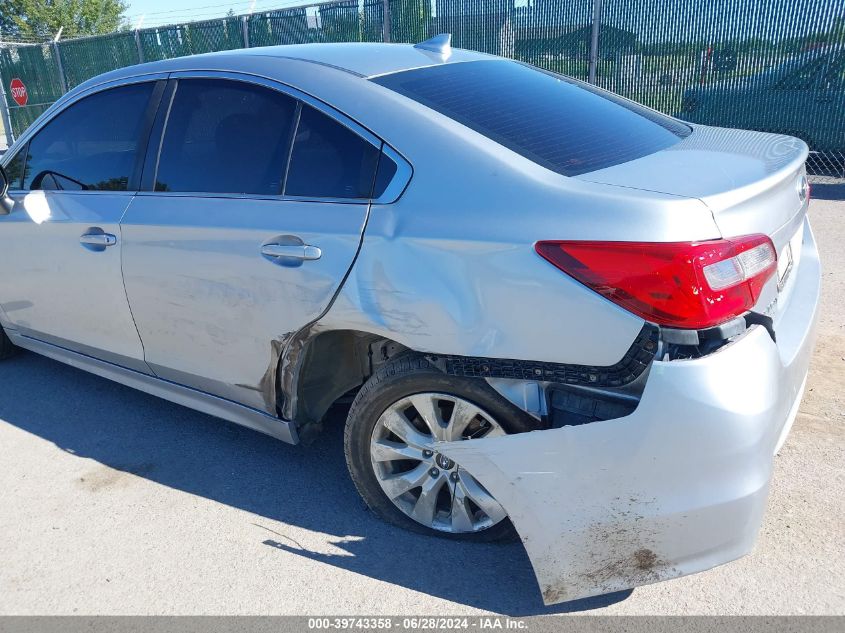 2017 Subaru Legacy 2.5I Premium VIN: 4S3BNAC60H3056191 Lot: 39743358