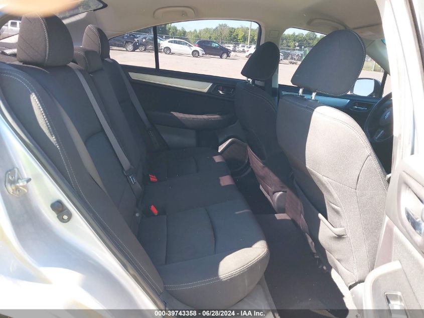 2017 Subaru Legacy 2.5I Premium VIN: 4S3BNAC60H3056191 Lot: 39743358