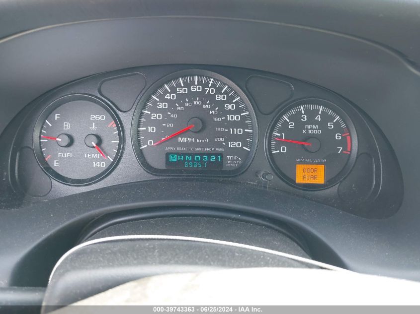 2003 Chevrolet Monte Carlo Ls VIN: 2G1WW12E239279686 Lot: 39743363