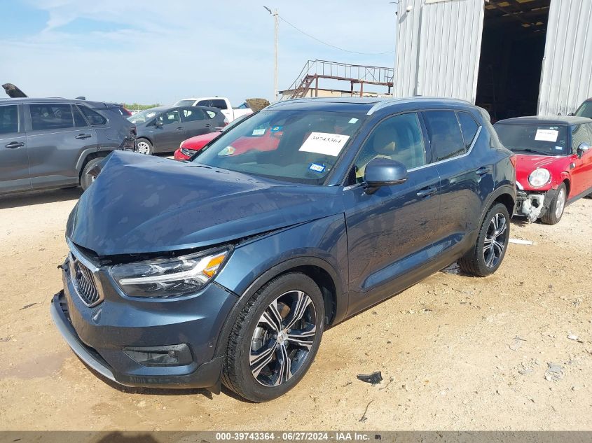 2019 Volvo Xc40 T5 Inscription VIN: YV4162UL9K2092104 Lot: 39743364