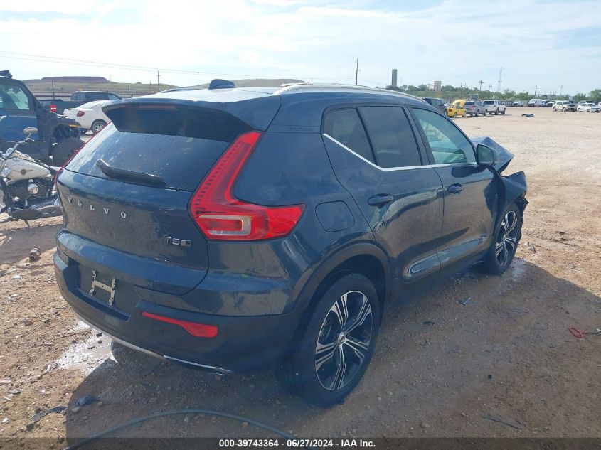 2019 Volvo Xc40 T5 Inscription VIN: YV4162UL9K2092104 Lot: 39743364