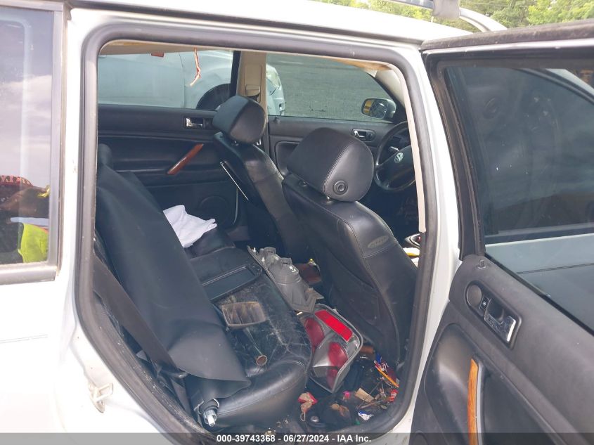 2000 Volkswagen Passat Glx VIN: WVWVD23B5YE188600 Lot: 39743368