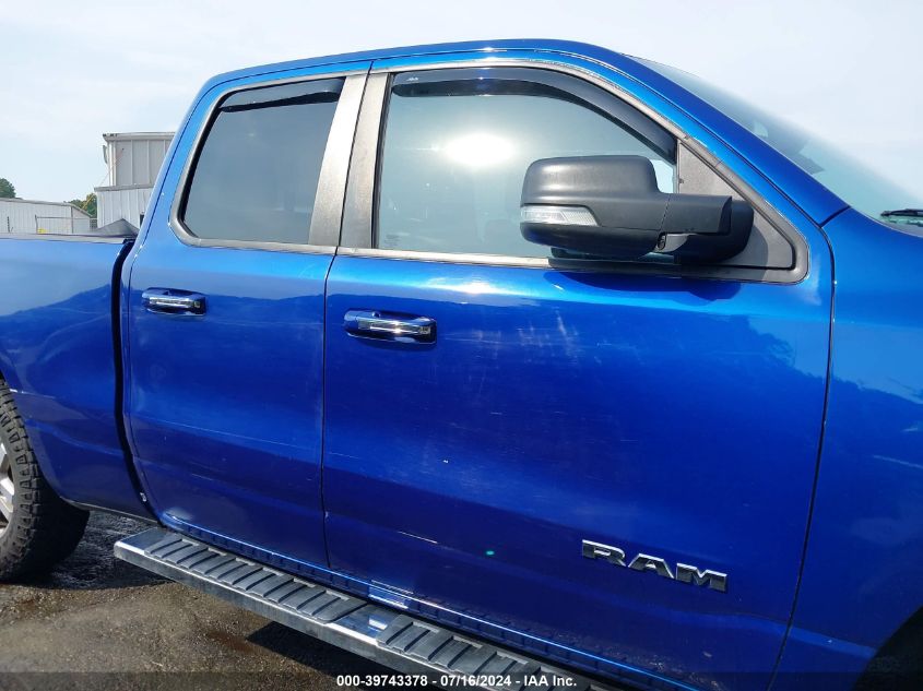 2019 Ram 1500 Big Horn/Lone Star Quad Cab 4X2 6'4 Box VIN: 1C6RREBT2KN763474 Lot: 39743378