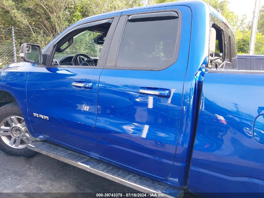 2019 Ram 1500 Big Horn/Lone Star Quad Cab 4X2 6'4 Box VIN: 1C6RREBT2KN763474 Lot: 39743378