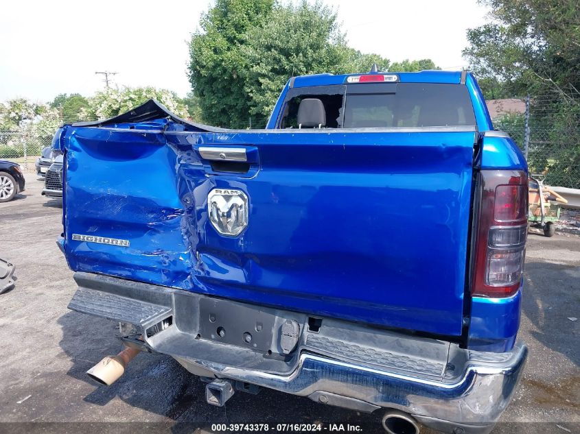 2019 Ram 1500 Big Horn/Lone Star Quad Cab 4X2 6'4 Box VIN: 1C6RREBT2KN763474 Lot: 39743378