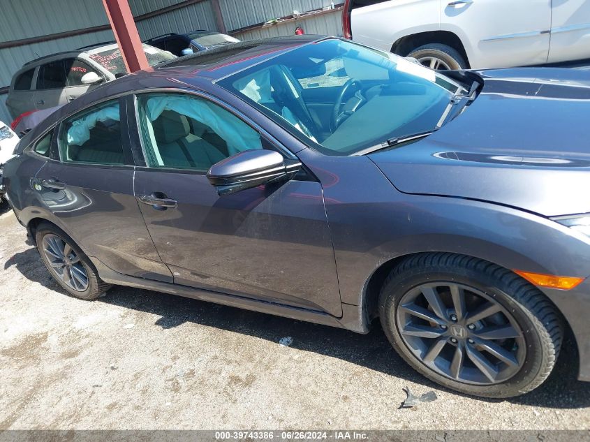 2019 Honda Civic Exl VIN: 19XFC1F70KE011408 Lot: 39743386