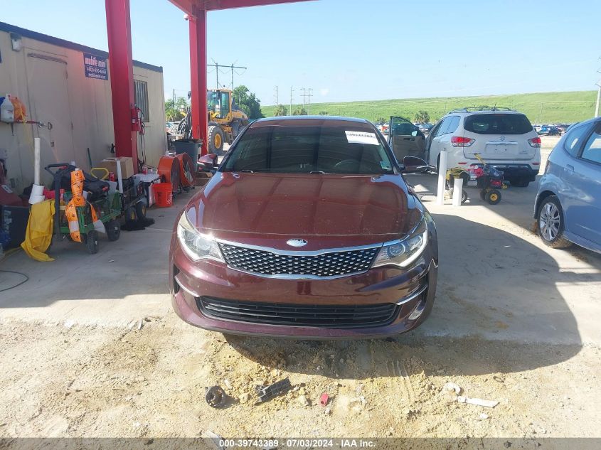 2017 Kia Optima Ex VIN: 5XXGU4L30HG171552 Lot: 39743389