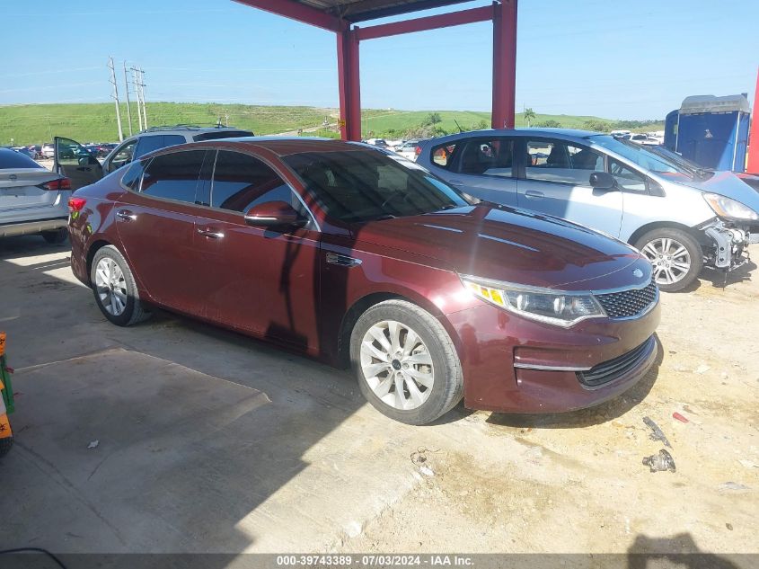 2017 Kia Optima Ex VIN: 5XXGU4L30HG171552 Lot: 39743389