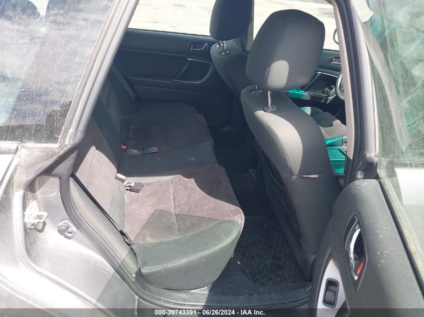 2008 Subaru Outback 2.5I/2.5I L.l. Bean Edition VIN: 4S4BP61CX87366966 Lot: 39743391