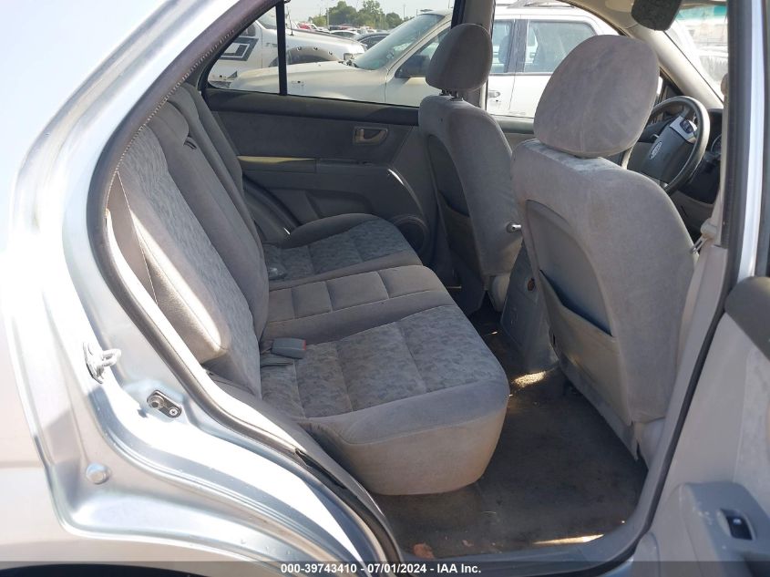 2008 Kia Sorento Lx VIN: KNDJD735285806302 Lot: 39743410