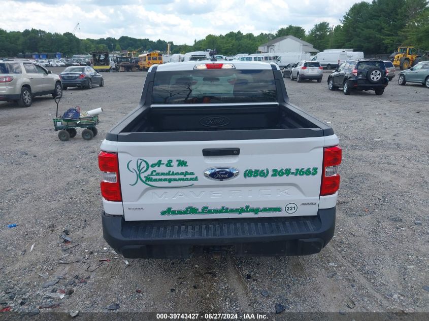 2023 Ford Maverick Xl VIN: 3FTTW8F99PRA24422 Lot: 39743427